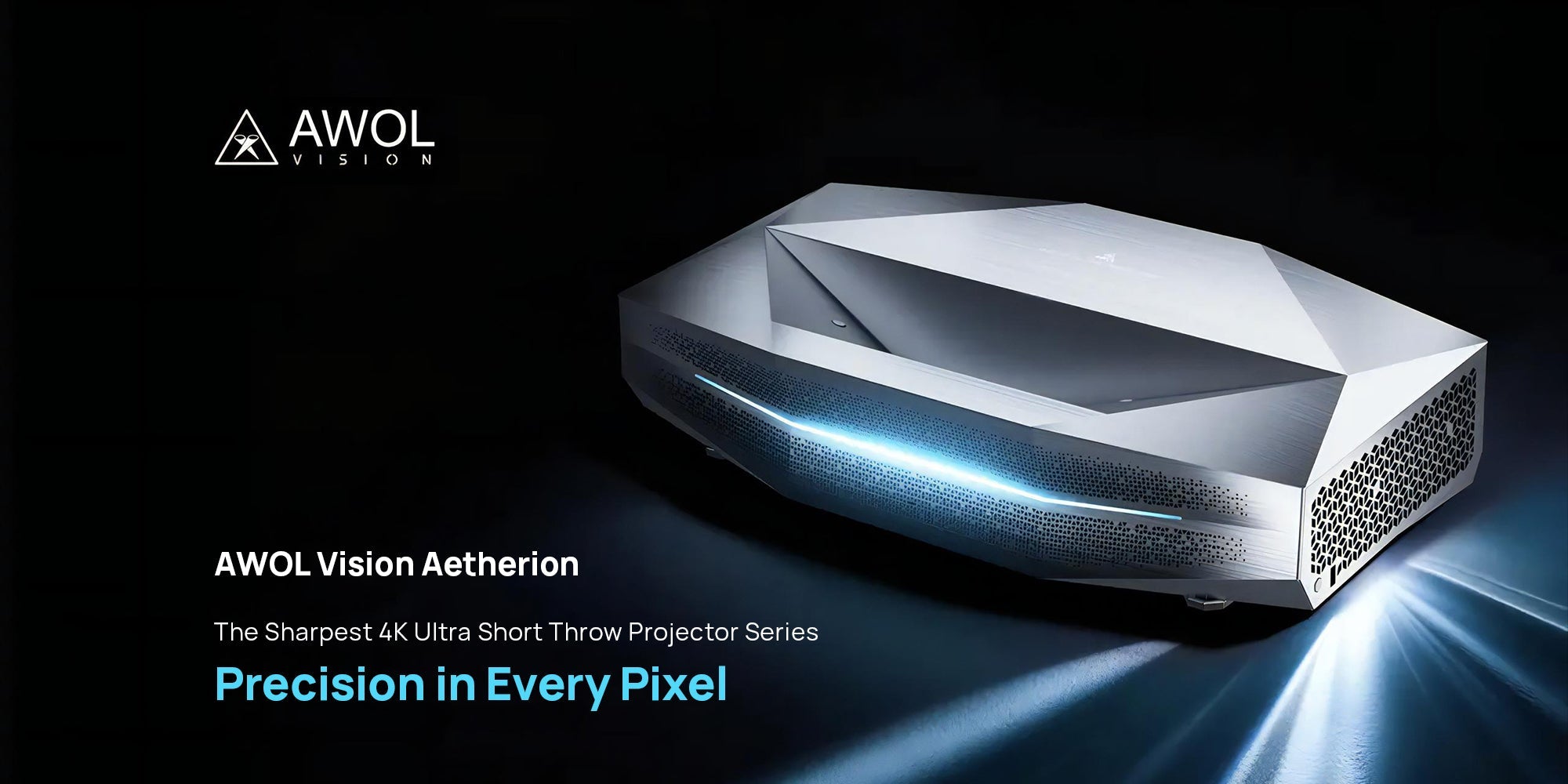 AWOL Vision Aetherion Series 4K Ultra Short Throw Laser Projector Flagship Model
