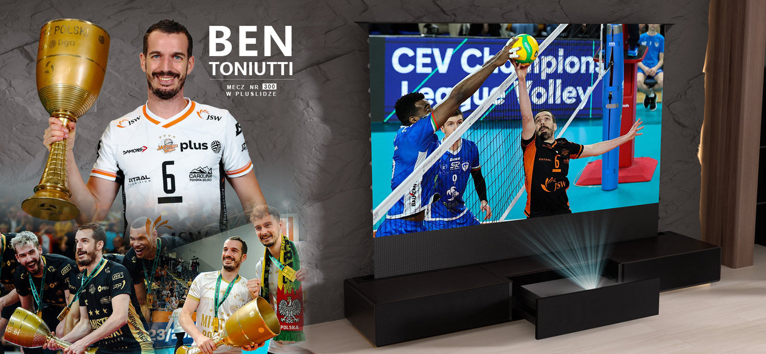 Champion's Choice: NothingProjector Partners with Olympic Gold Medalist Benjamin Toniutti for an Elite Home Theater Experience