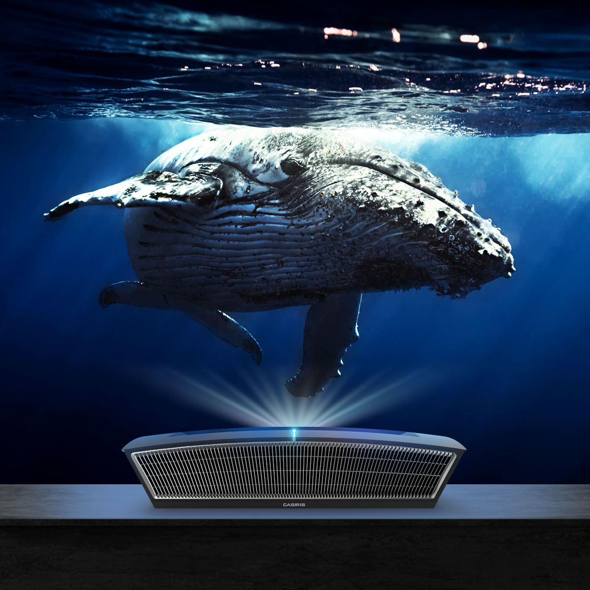 Casiris H6 Triple Laser 4k Vidéoprojecteur 3000 lumens ANSI