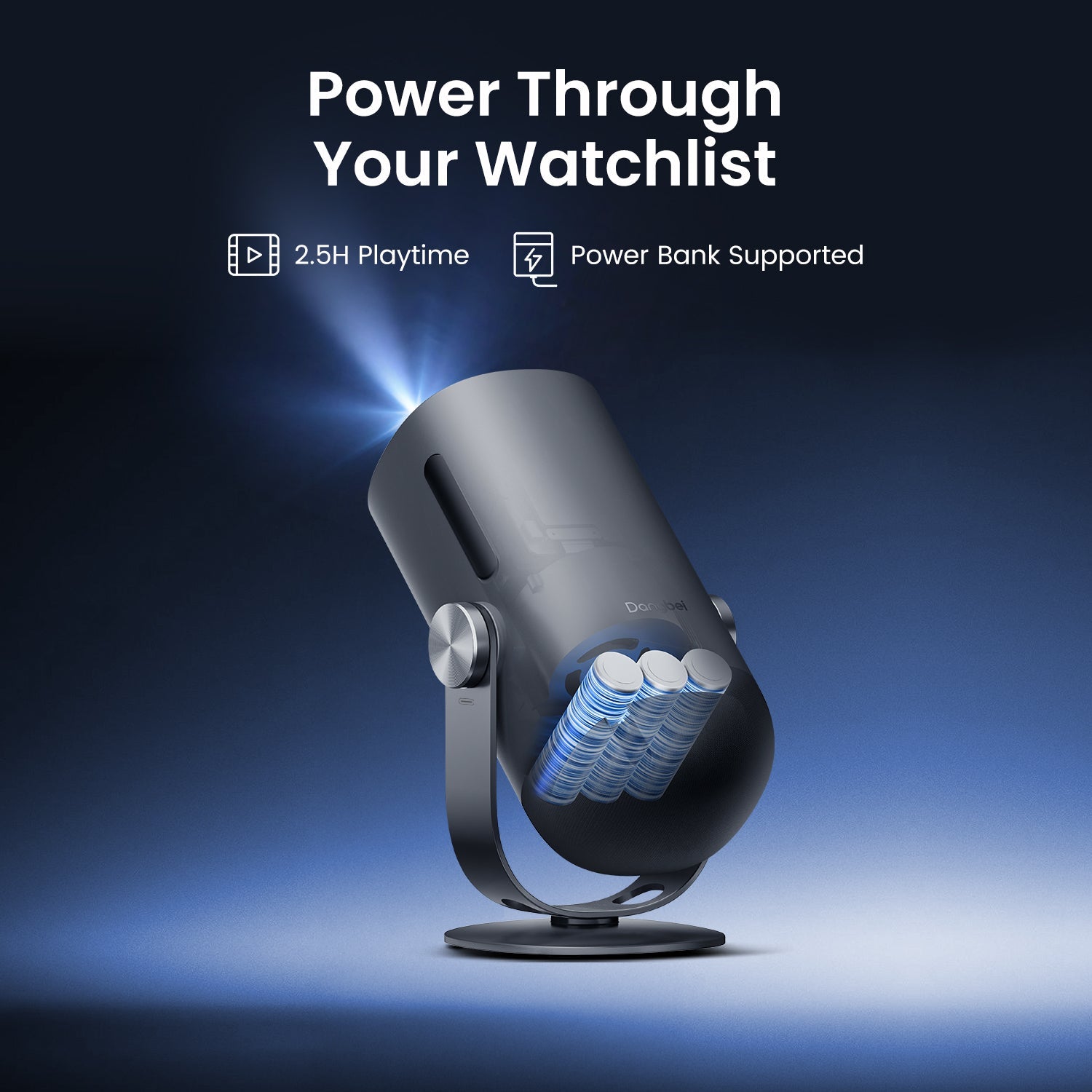 Dangbei Freedo Portable 1080p Google TV Vidéoprojecteur Avec Netflix sous licence