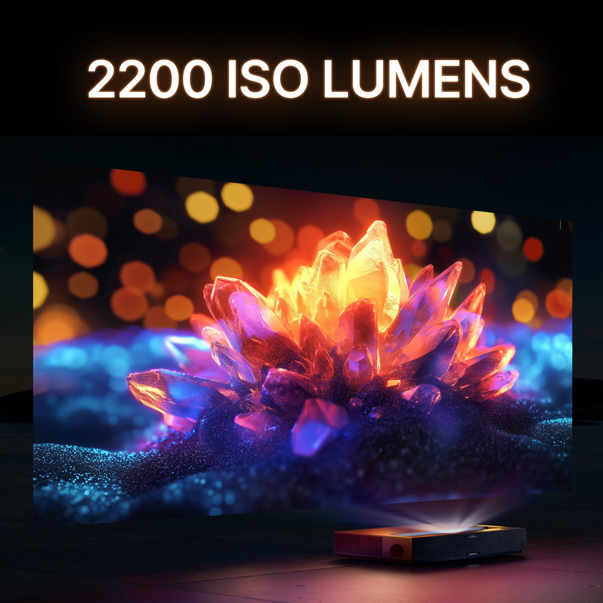At the heart of its visual prowess is the ALPD RGB+ 4.0 triple-laser system, delivering 107% BT.2020 color gamut, heightened brightness to 2200 lumens, and laser-speckle suppression.