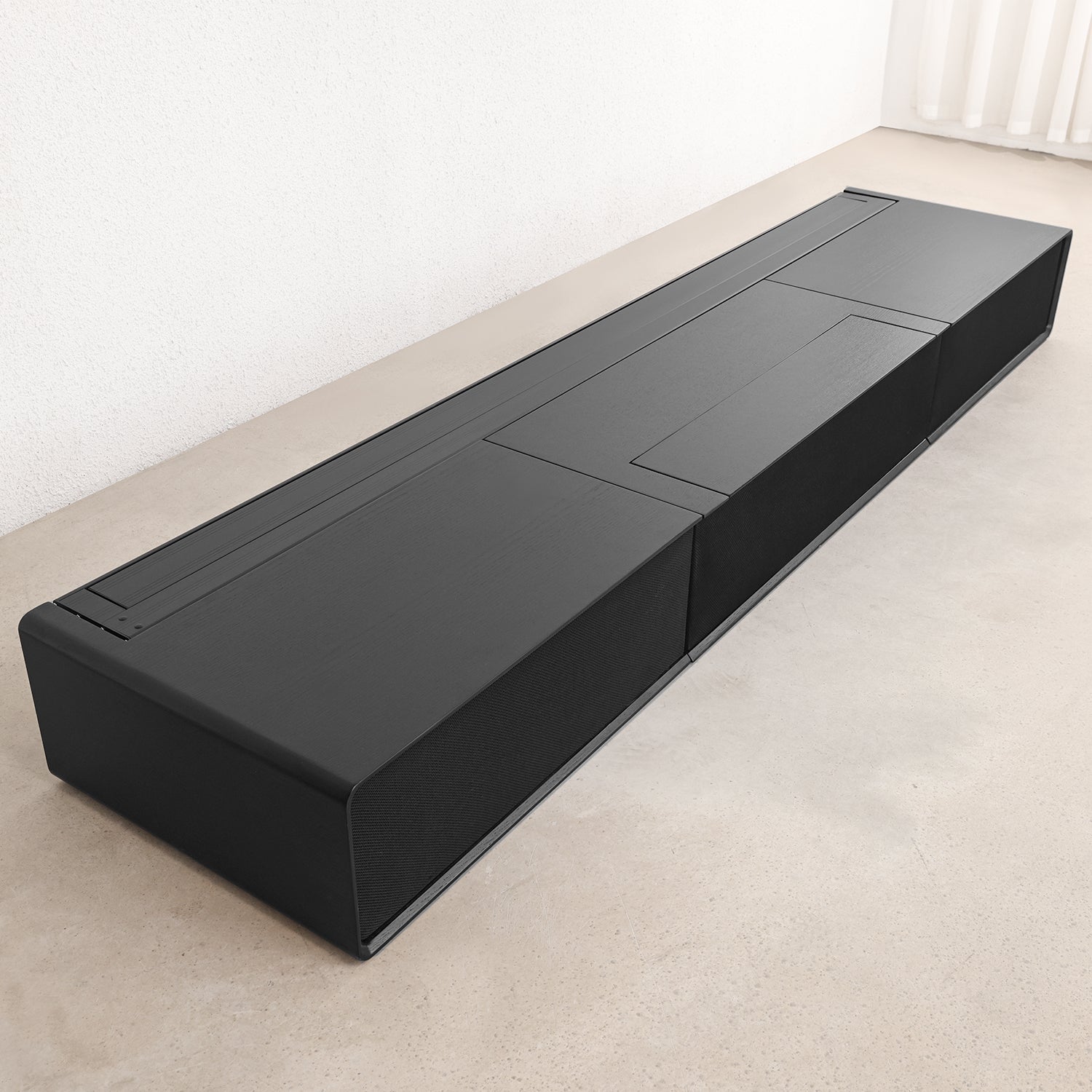 (Bundle) Formovie Theater Premium + Black Series Motorized ALR Screen + Flat Pack Laser TV Cabinet