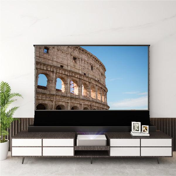 72"-120" VIVIDSTORM S PRO P Motoriseret 4K HD 3D Floor Rising UST ALR Projektorskærm