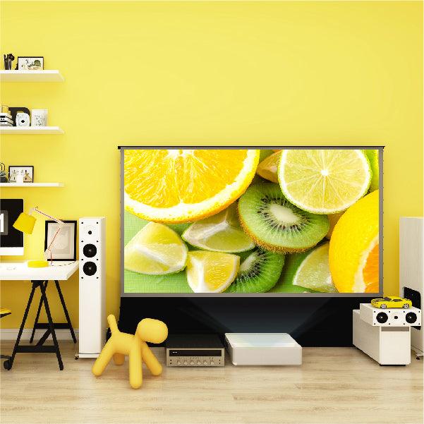 72"-120" VIVIDSTORM S PRO P Motoriseret 4K HD 3D Floor Rising UST ALR Projektorskærm