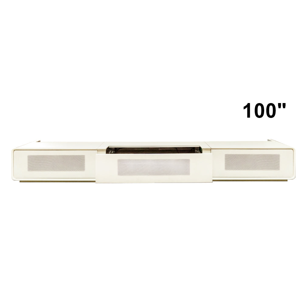 100-inch white Matte laser TV Stand for UST Projector