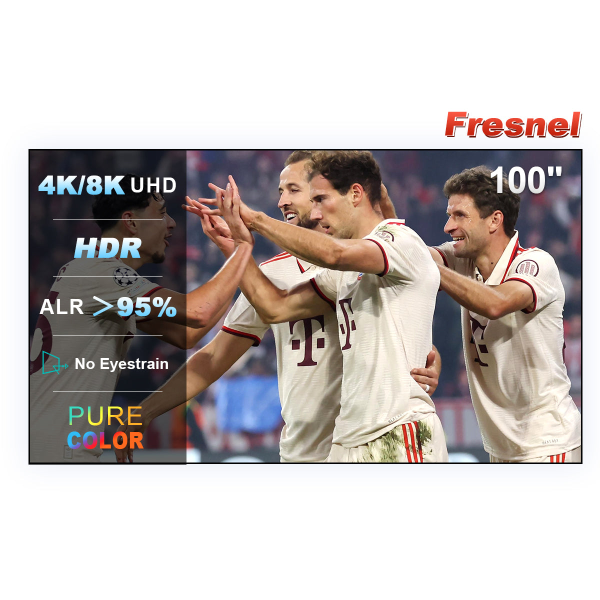 Fresnel Optisch Scherm voor Ultra Korte Gooi Projector