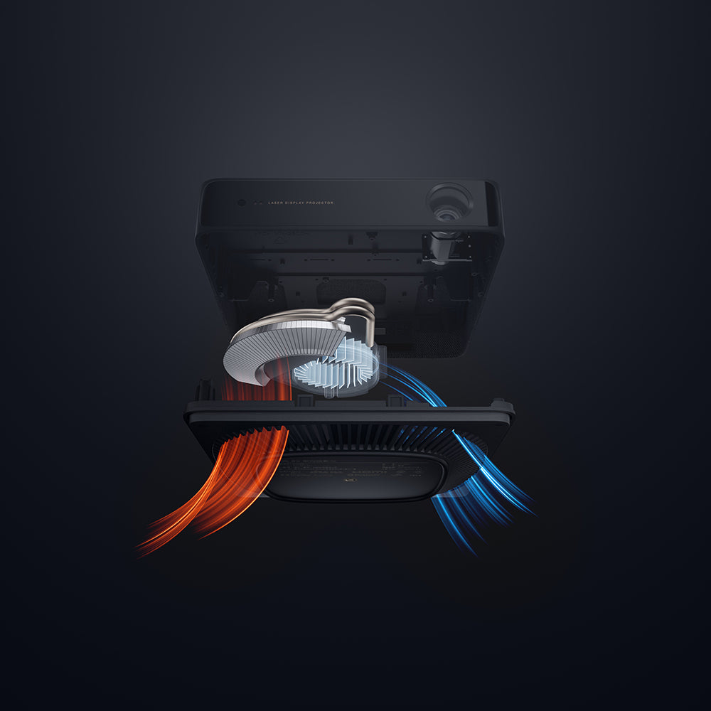 Formovie Laser S5 Vidéoprojecteur 500 ISO Lumens Smart Portable Alpd parfait pour le jeu et le film