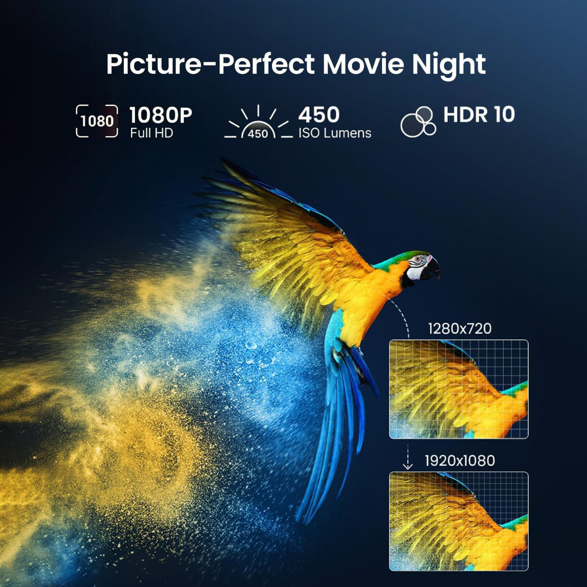 Dangbei Freedo Portable 1080p Google TV Vidéoprojecteur Avec Netflix sous licence