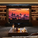 Shore 120inch Modern Black Matte TV Cabinet for UST Projector
