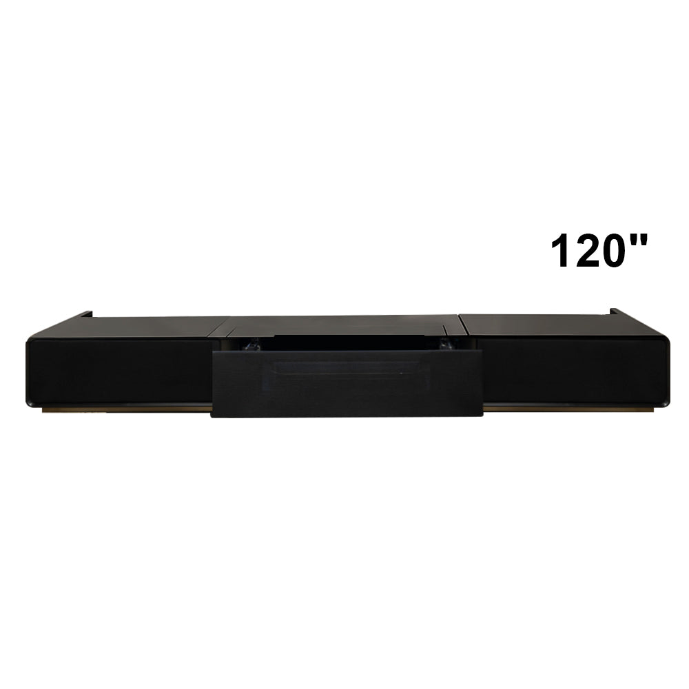 120-inch Black Matte laser TV Stand for UST Projector