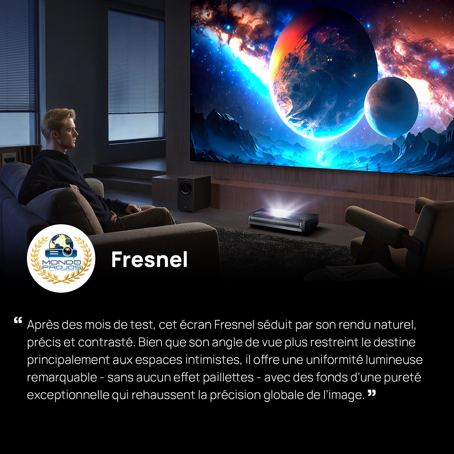 100''-120''NothingProjector Fresnel Screen for Ultra Short Throw Projector