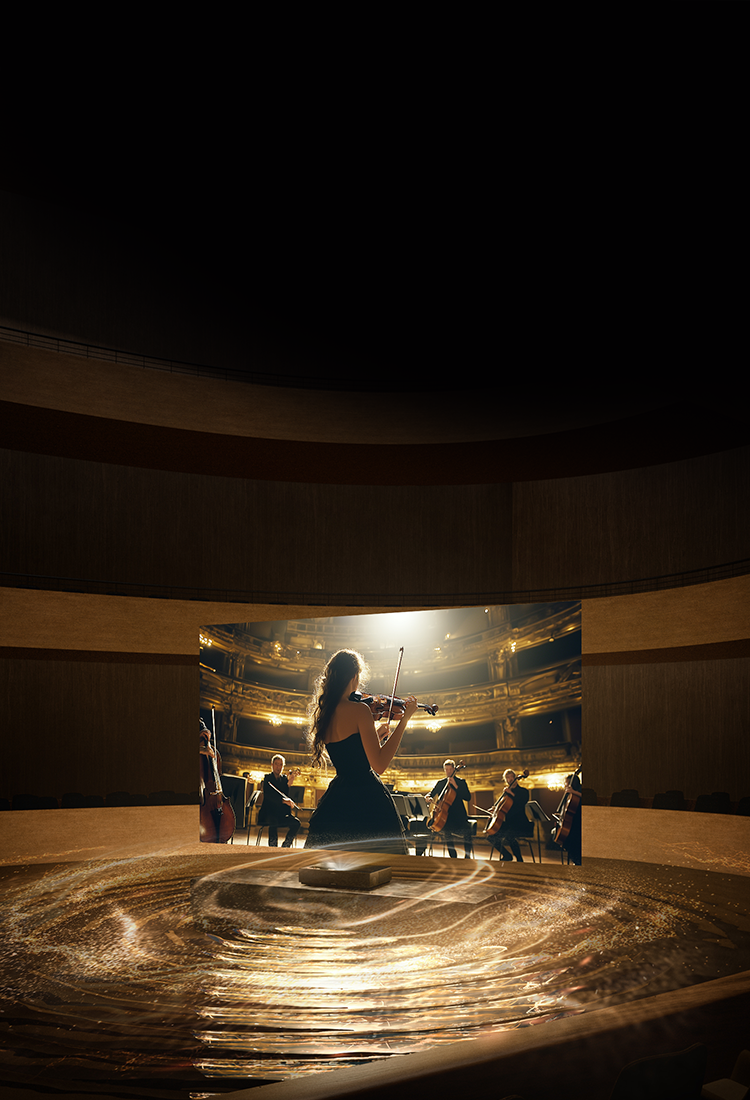 The projector integrates an impressive second-generation Bowers & Wilkins audio system, and it supports immersive sound formats like Dolby Atmos and DTS: X.