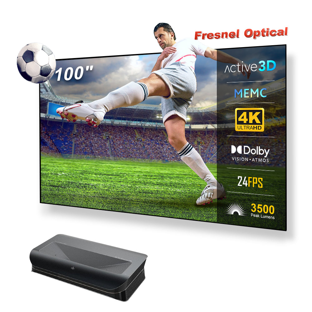 Awol vision ltv-3500 Pro 4K ultra courte focale Laser Vidéoprojecteur 3500 lumens