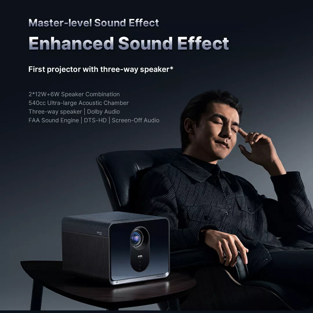 Formovie X5 Portable Laser 4K Long Throw Vidéoprojecteur Technologie ALPD