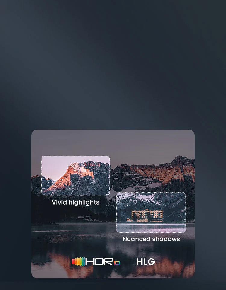 dangbei atom dangbei atom built-in dual 5W speakers, Dolby AudioTM support, and wireless Bluetooth audio connectivity