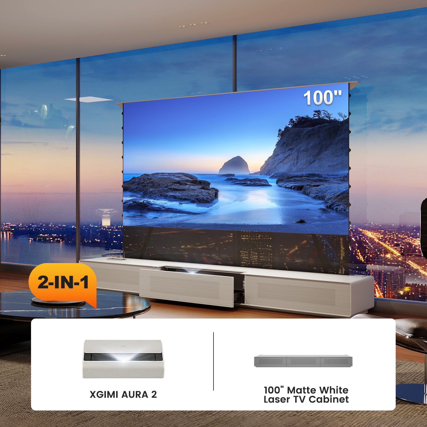 Shore ROLATV Mobile TV laser + pacchetto proiettore UST