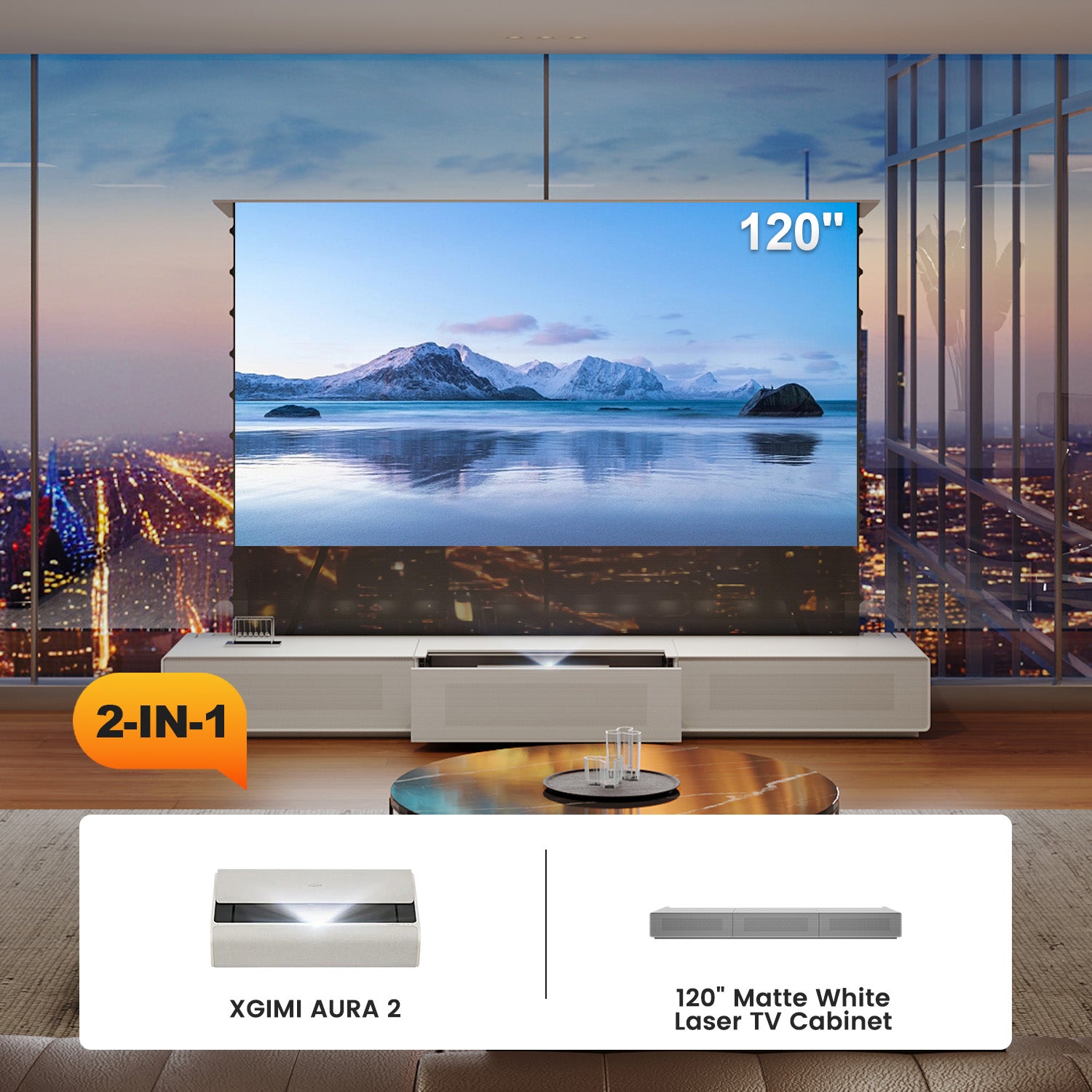 Shore ROLATV Mobile TV laser + pacchetto proiettore UST