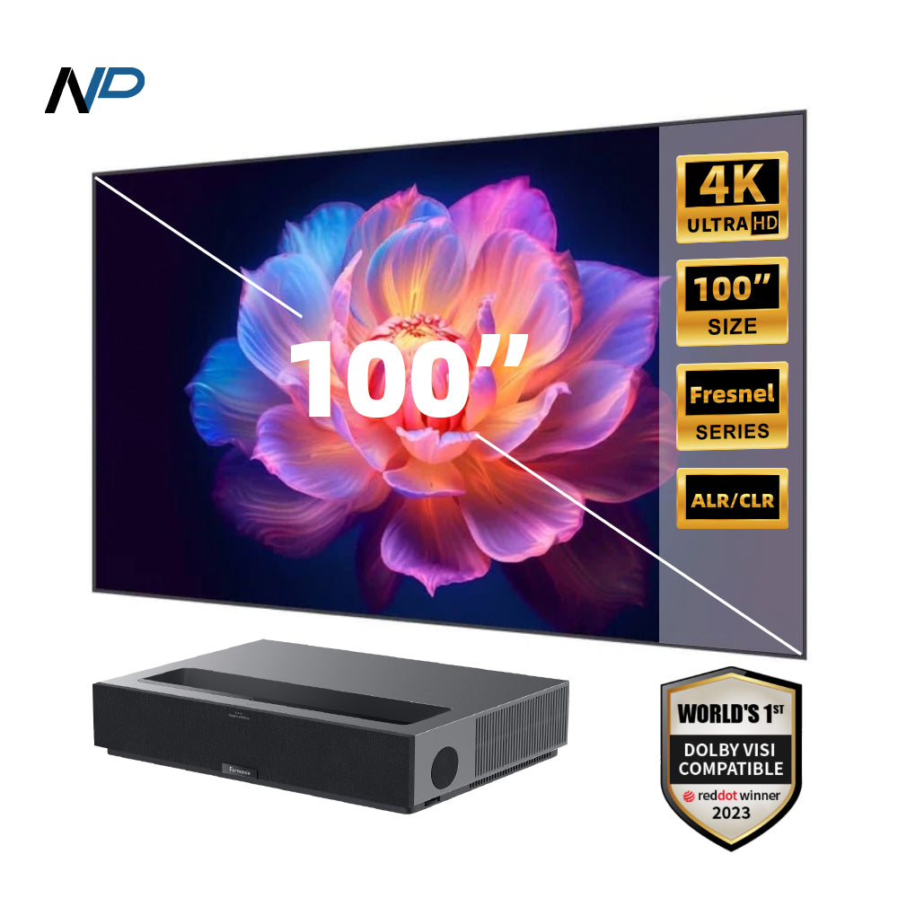 Formovie Theater Google Assistant Smart Short Throw Laser Projector 4K UST