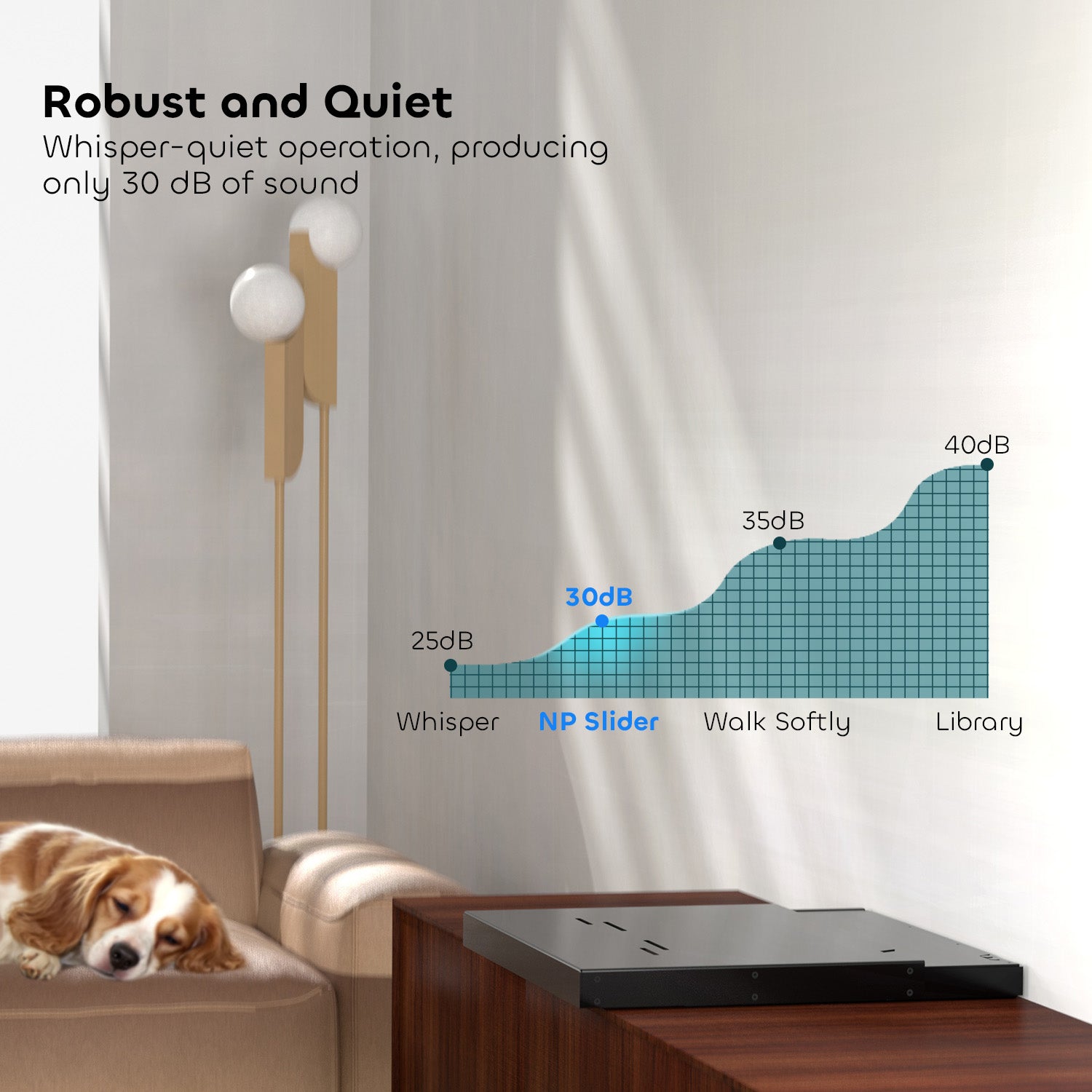 Plateau coulissant intelligent pour Ultra Courte Focale Vidéoprojecteur