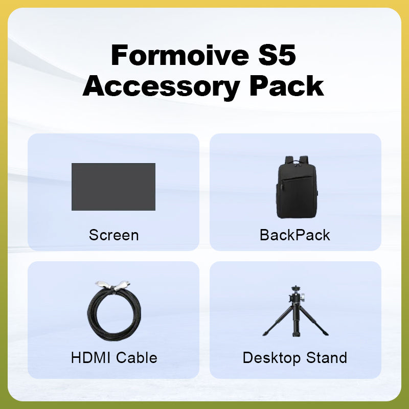 Pack d'accessoires Formovie S5 (uniquement le pack d'accessoires)