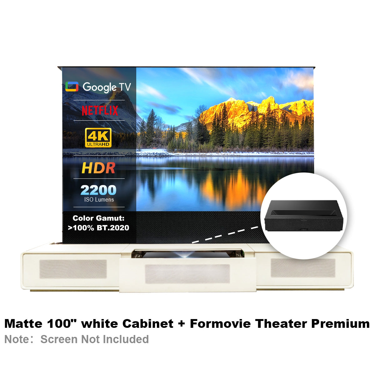 Shore Meuble Pour Vidéoprojecteur Ultra Courte Focale+UST Paquet