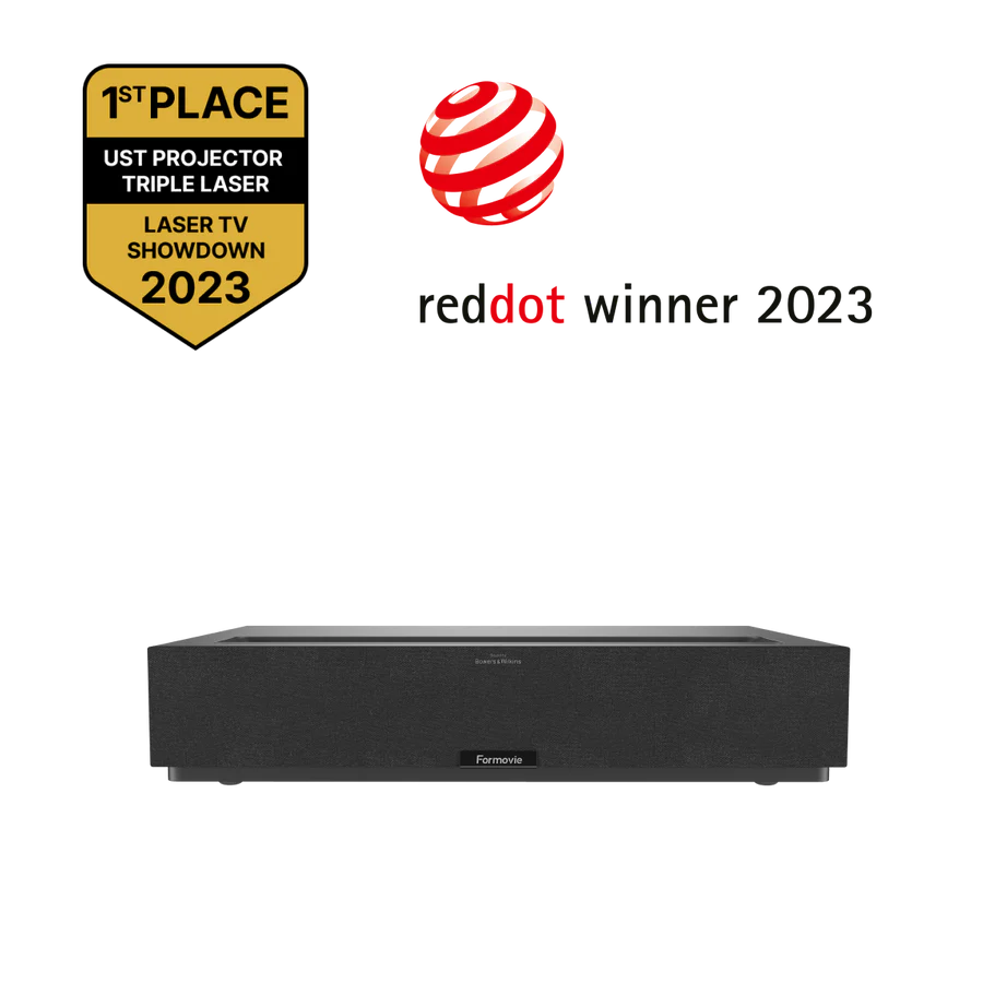 Formovie Théâtre Google Assistant Smart Short Throw Laser Vidéoprojecteur 4K Ultra Courte Focale