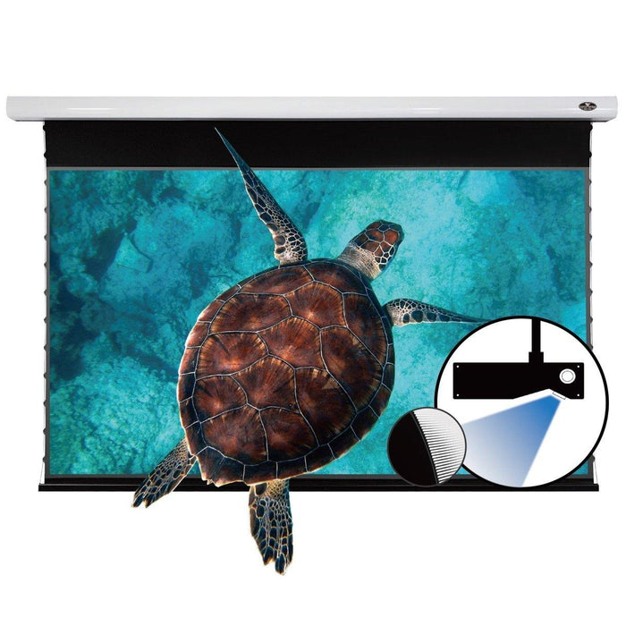 VIVIDSTORM PRO A Slimline Motorized Tension Drop Down UST ALR Projector Screen