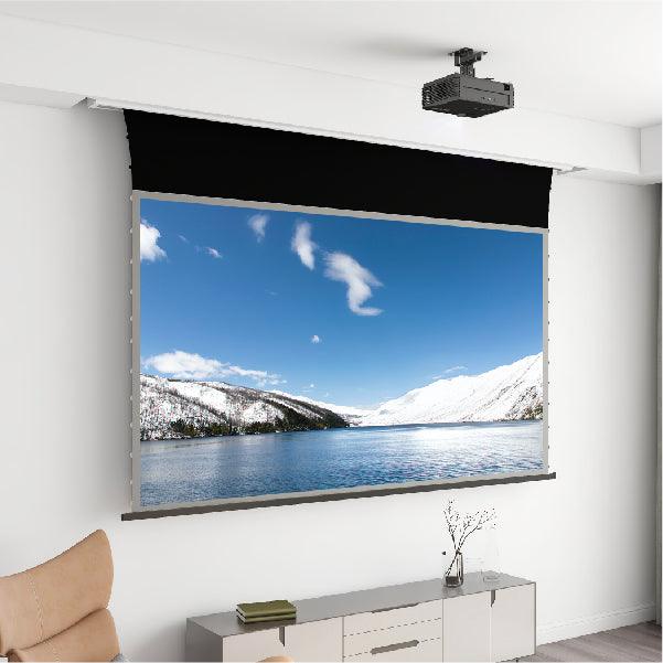 VIVIDSTORM PRO A Slimline Motorized Tension Drop Down UST ALR Projector Screen