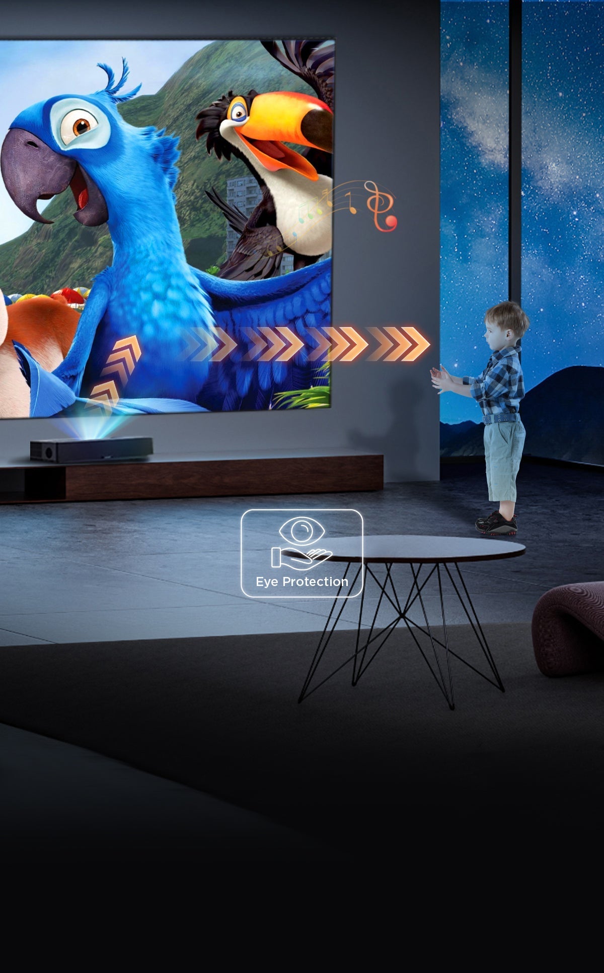 NP Black Series ALR screen eye protection: Diffuse reflection reduces glare for family-friendly viewing