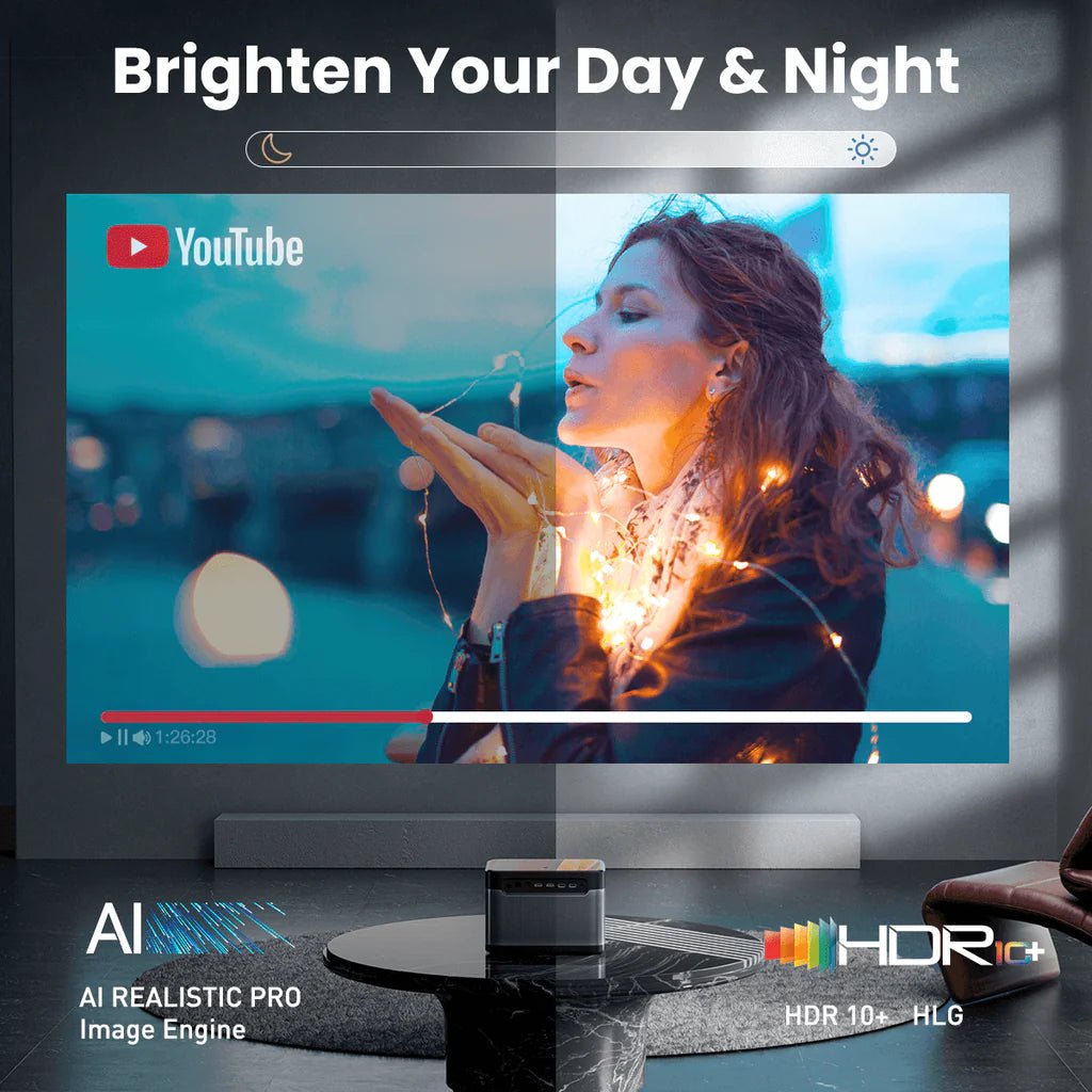 Dangbei Mars Pro 4KHome Theater Projector 1800 ISO - Nothingprojector