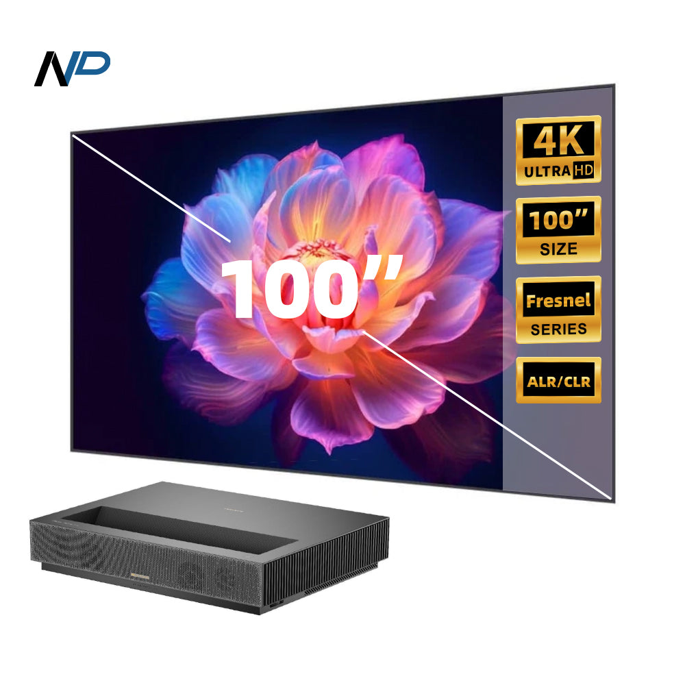 Formovie Cinema Edge UST 4K Laser TV Projector Featuring Google TV with Netflix