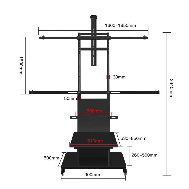 Nothingprojector Projector Screen Stand Mobilie For Laser TV - Nothingprojector