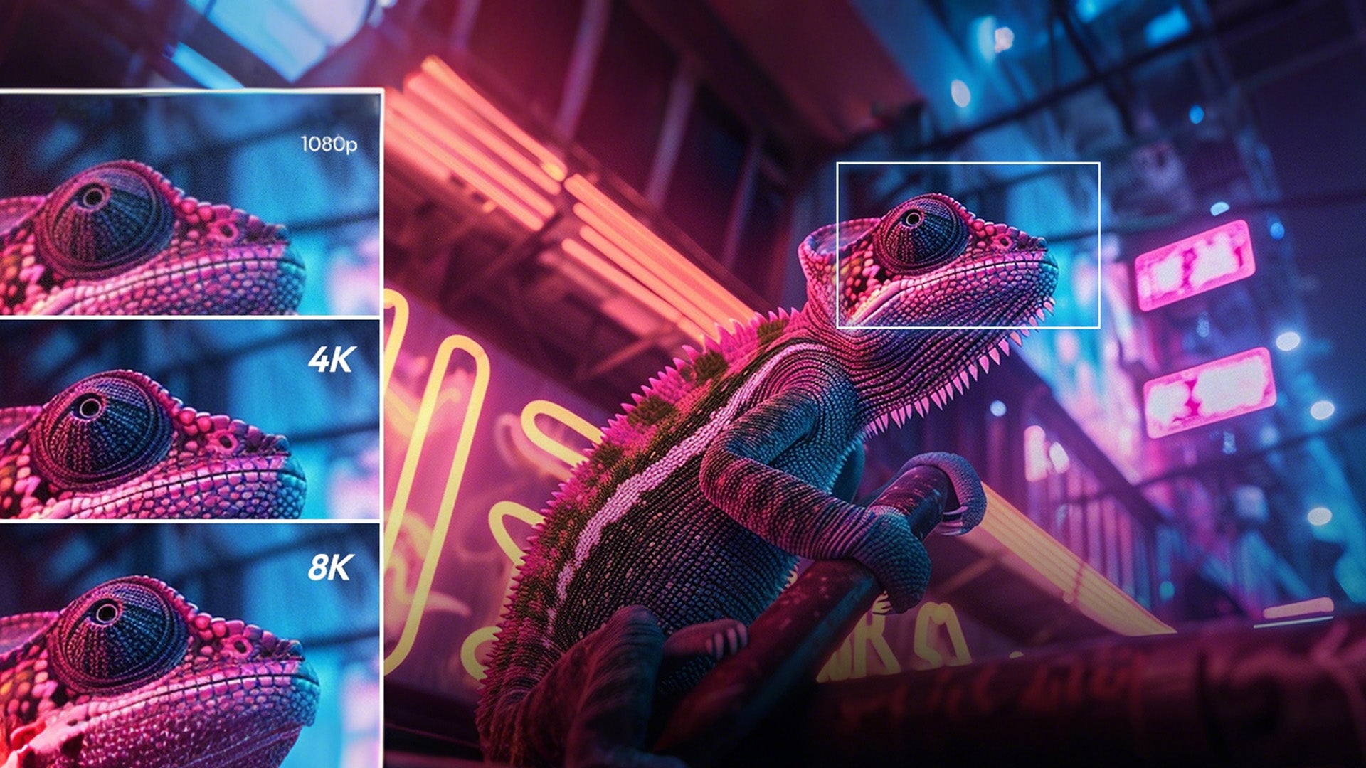 Experience Stunning Details with NothingProjector PET Crystal Classic ALR Screen 4K 8K Ready Compared to 1080p Resolution