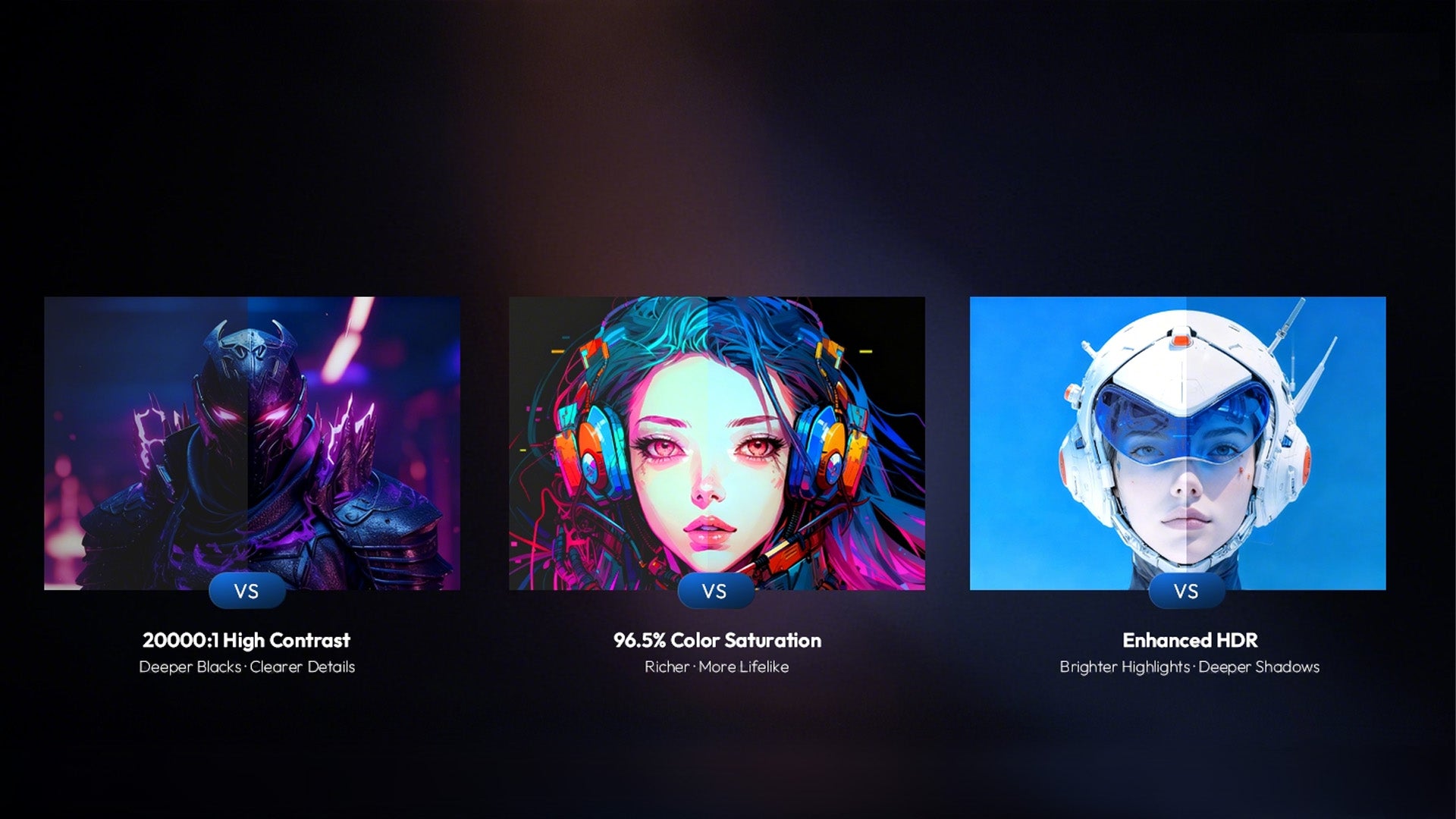 NothingProjector PET Crystal Classic ALR Screen Delivers Precision in Contrast Color and Light with 20000:1 High Contrast 96.5% Color Saturation and Enhanced HDR