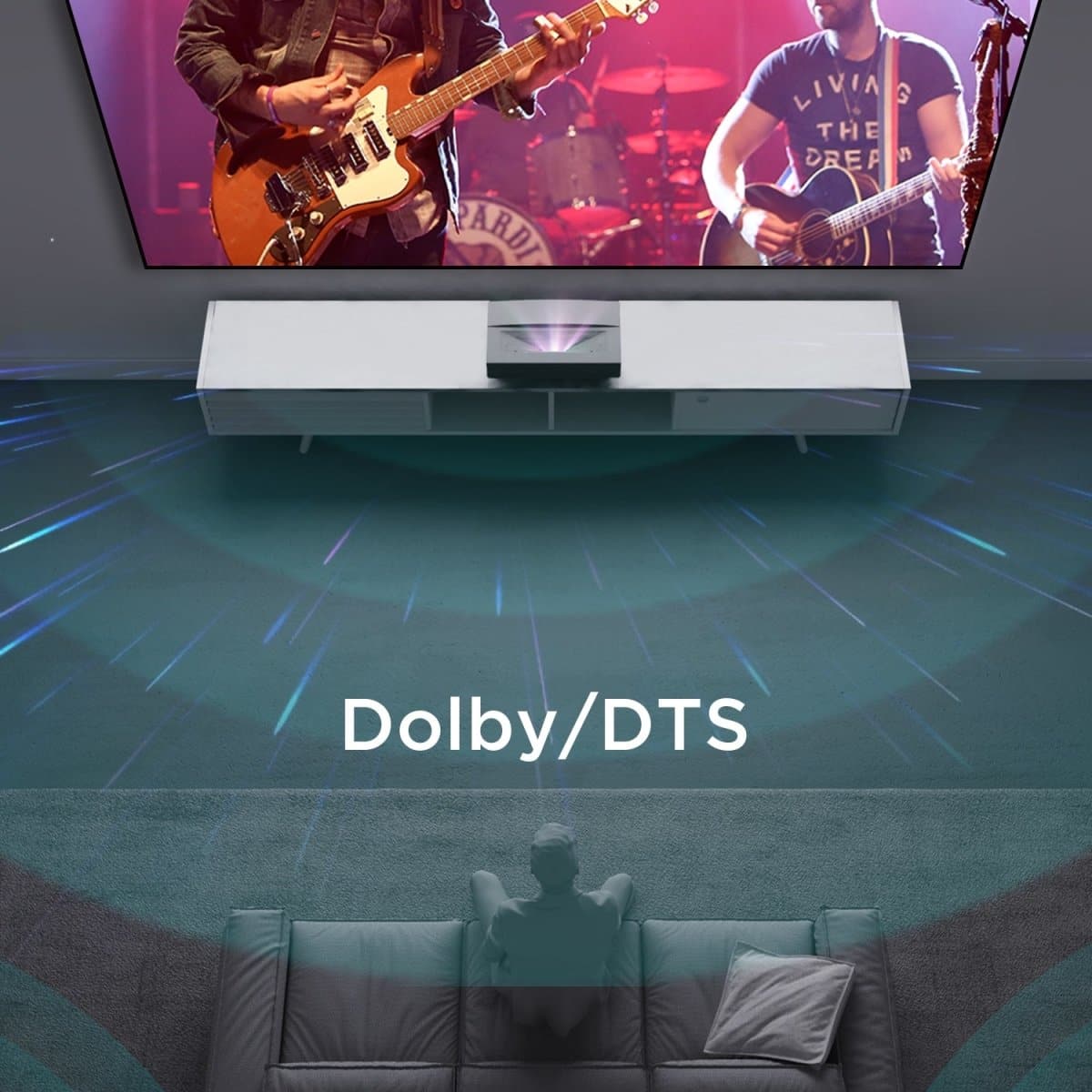 Bomaker Polaris 4K Laser Tv 2500 ANSI Dlp Smart UST Ultra Short Throw Laser Projector - Nothingprojector