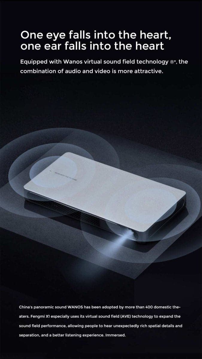 Formovie X1 Pocket Laser Projector 1400 Ansi Full HD Smart 1080P Portable - Nothingprojector
