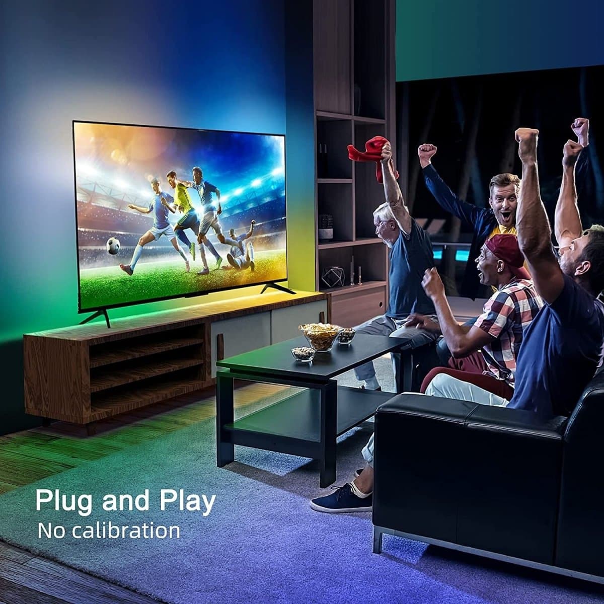 NP Projector Screen Eclipse Smart Sync LED Strip Immersion HDMI - Nothingprojector