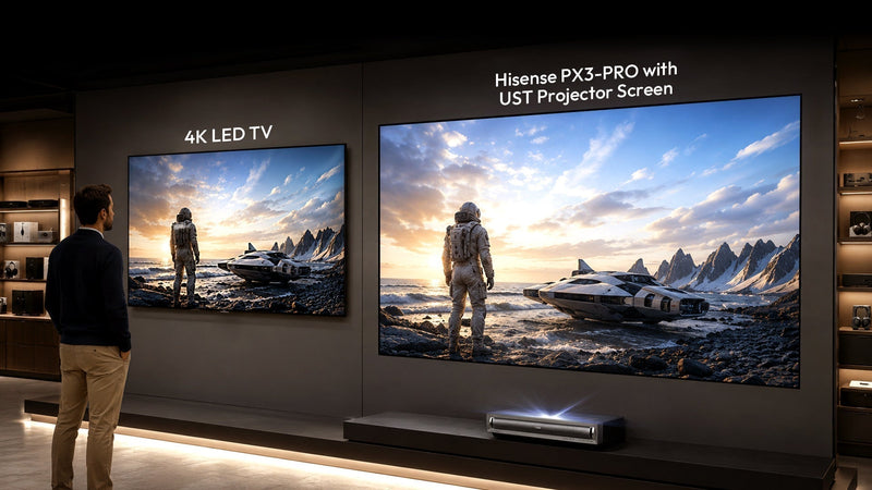 Projector vs. TV in 2026: Is Size Really the Only Advantage?