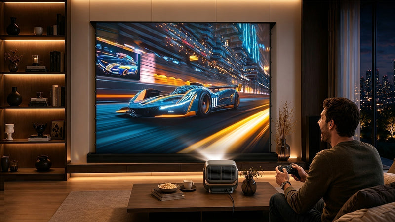 Matte White Projector Screens: Why Your Projector's Brightness Determines Your Screen Choice
