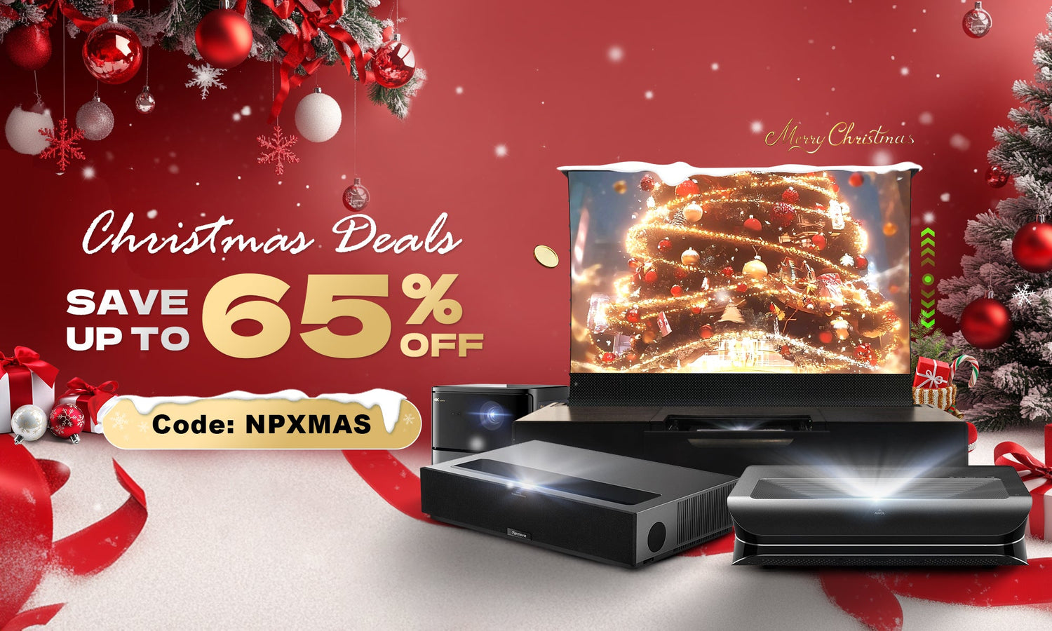 Unlock Exclusive Christmas Deals with Nothing Projector