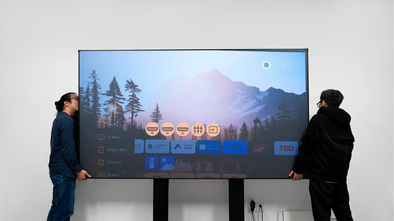 Installing NothingProjector PET Crystal Lenticular CLR Screen