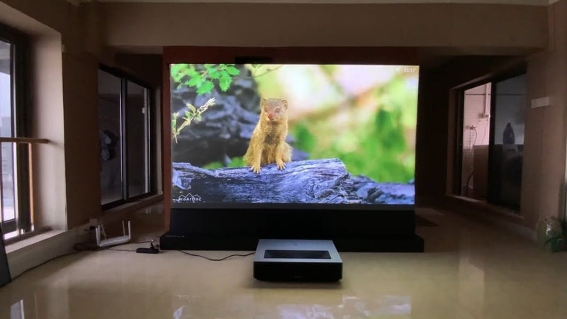 Review of Fengmi 4k MAX 4500 ANSI Lumen Laser Projector - The newest Fengmi 4K UST Projector