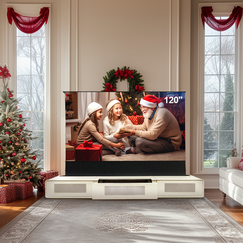 Shore ROLATV Rollable Laser Matte TV Cabinet