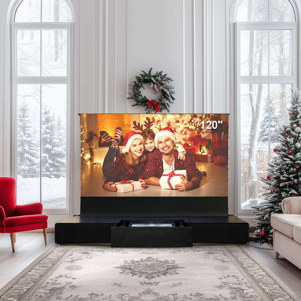 Shore ROLATV Rollable Laser Matte TV Cabinet