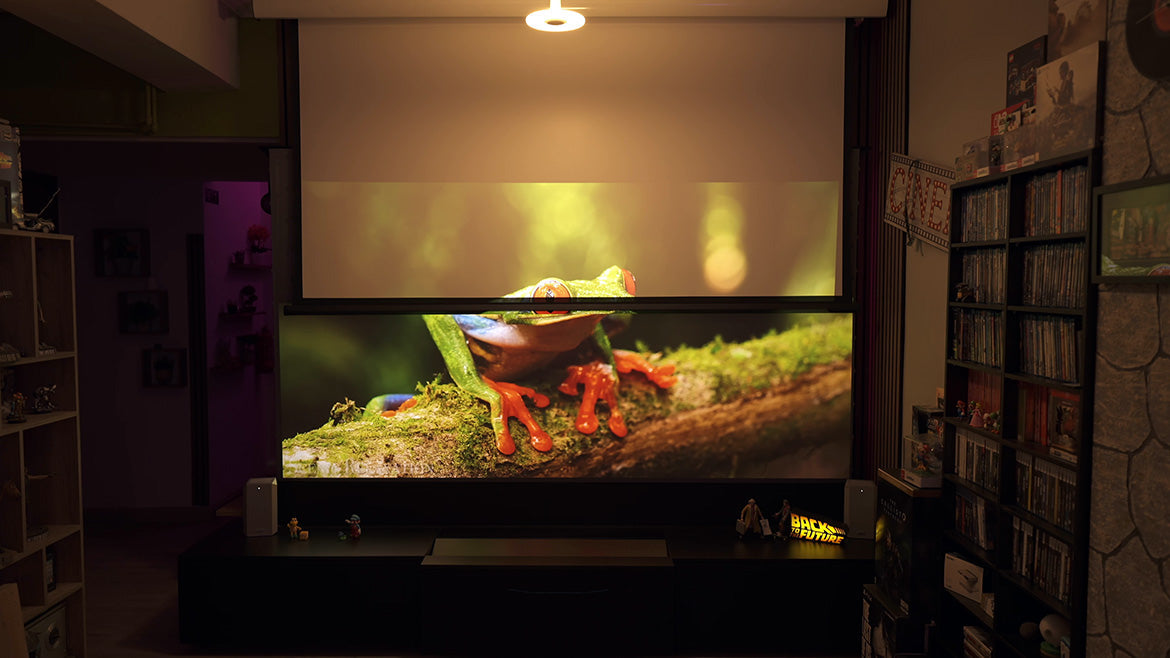 The Ultimate 120-Inch Setup with Effortless Alignment