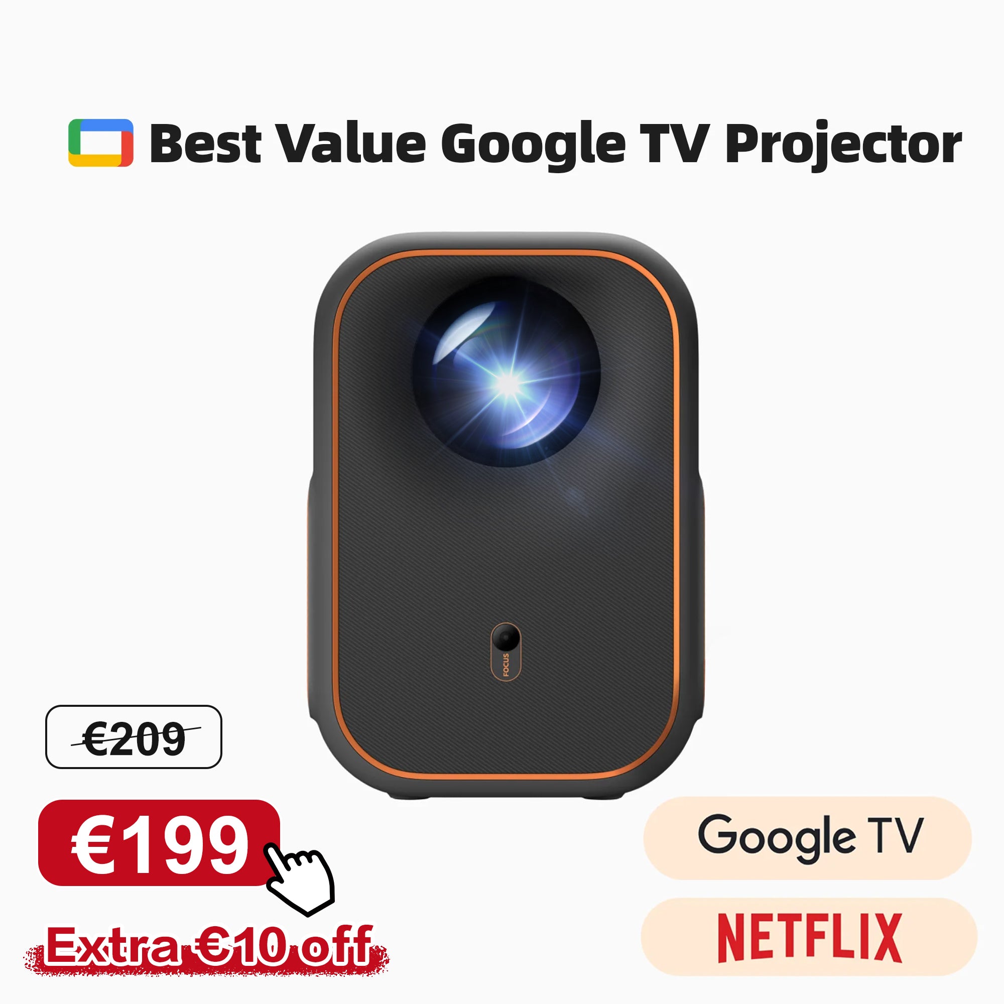 Formovie XMING Episode One Google TV Netflix LED Projecteur