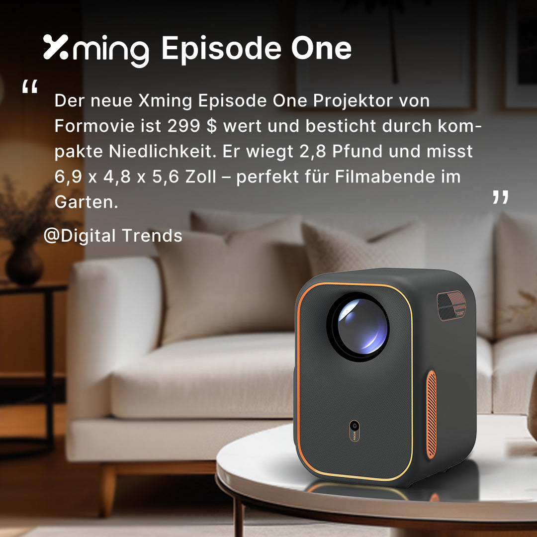 Projetor LED Formoive Xming Episode One Google TV