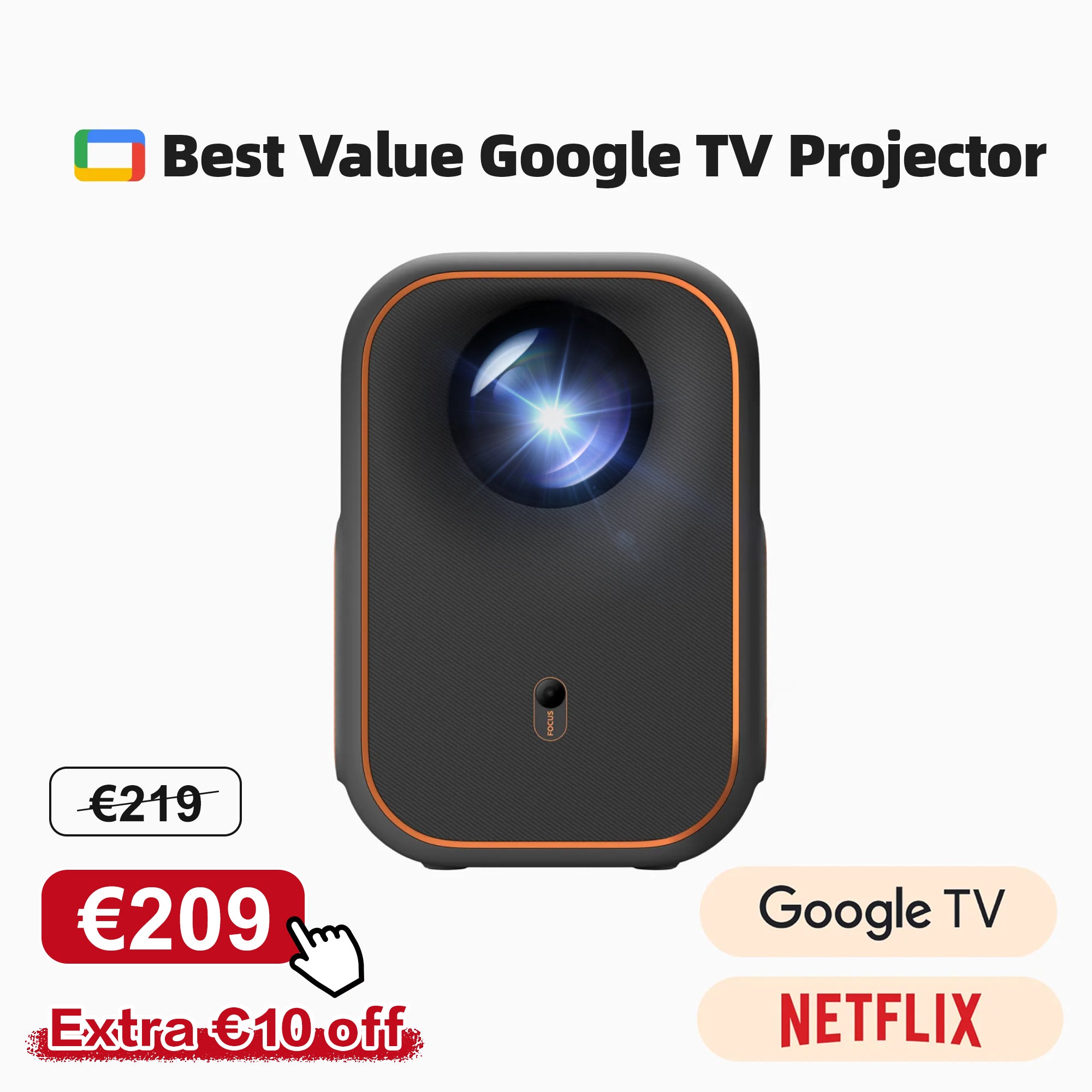 Formovie XMING Episode One Google TV Netflix LED Projecteur