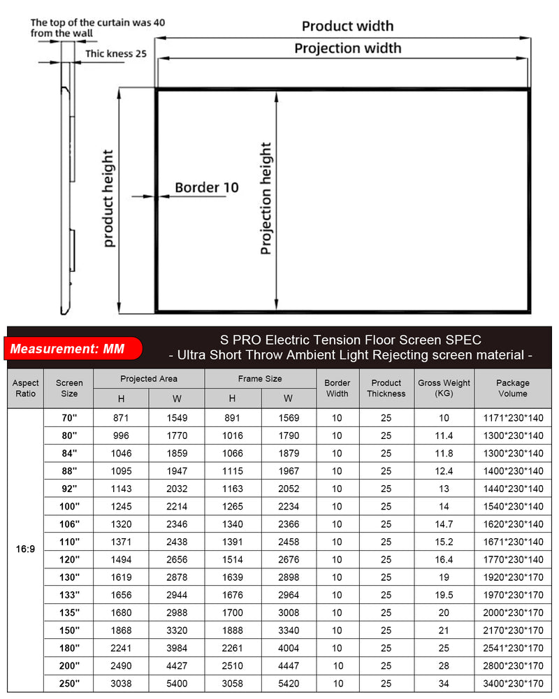 Nothing Projector Black Series ALR/CLR Ultra Short Throw Projector ...