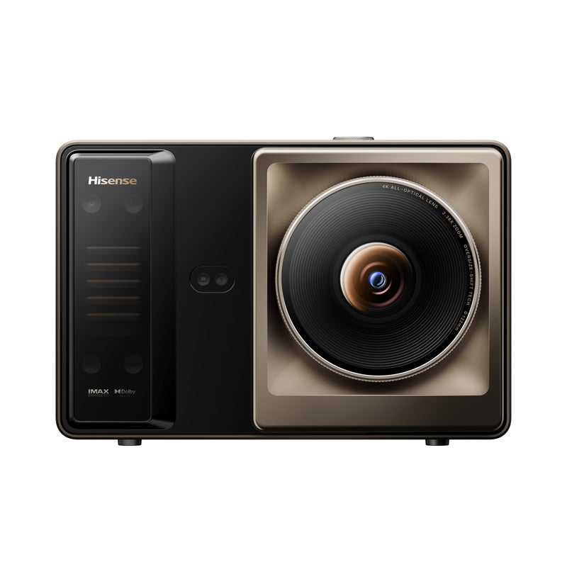 Hisense XR10 4K Triple Laser Smart Projector with Iris & Lens Shift, 6000 ANSI Lumens, 65” - 300” Dolby Vision IMAX Enhanced Vidaa OS Tuned by Devialet